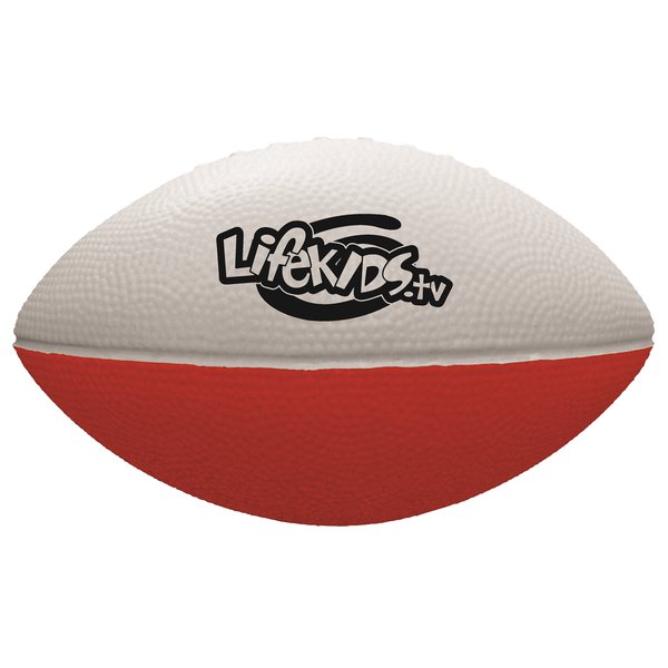7inch Twotoned Foam Footballs