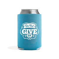 Foam and Neoprene Can Cooler Holder-One Color Imprint