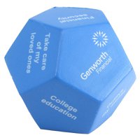 Dodecahedron Stress Reliever - DSR98409 - 048 Dodecahedron Stress Reliever - DSR98409 - 048