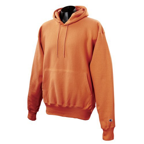 dark orange champion hoodie
