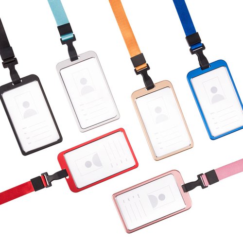 Standard Aluminium Badge Holder FastLanyard.co.uk