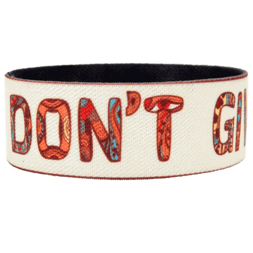 Full Color 1" Elastic Wristband