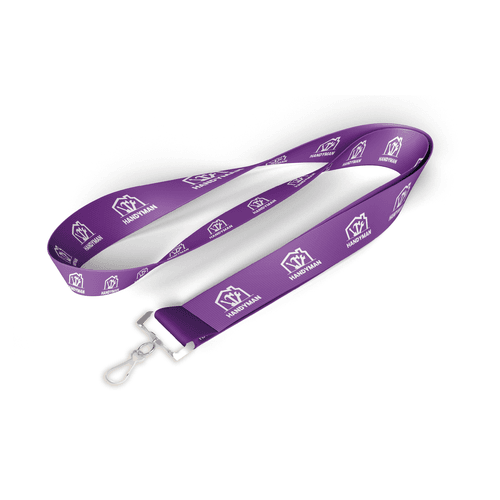 3/4 inch Dye Sublimation Lanyard