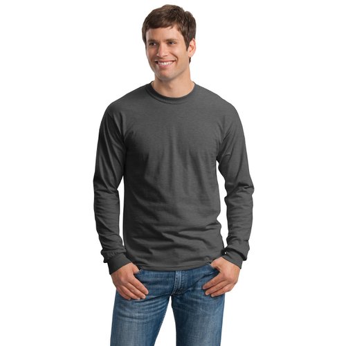 Gildan Gildan - Ultra Cotton 100% Cotton Long Sleeve T-Shirt 