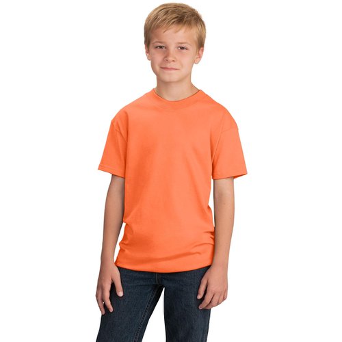 Port and Company Youth 5.4 Oz. 100% Cotton T-Shirt - Dark/Colors ...