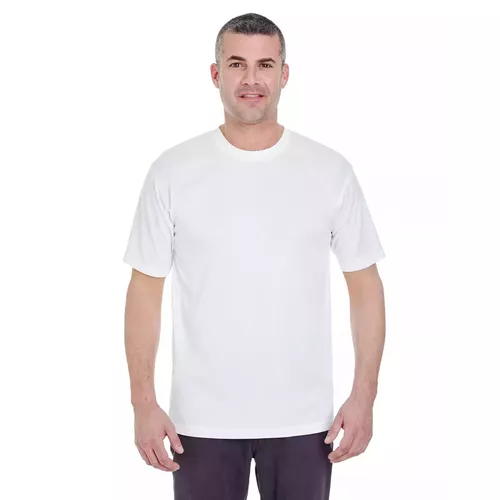 UltraClub Men's Cool & Dry Sport Performance Interlock T-Shirt - Tear Away  Label(TS98409-TS285)