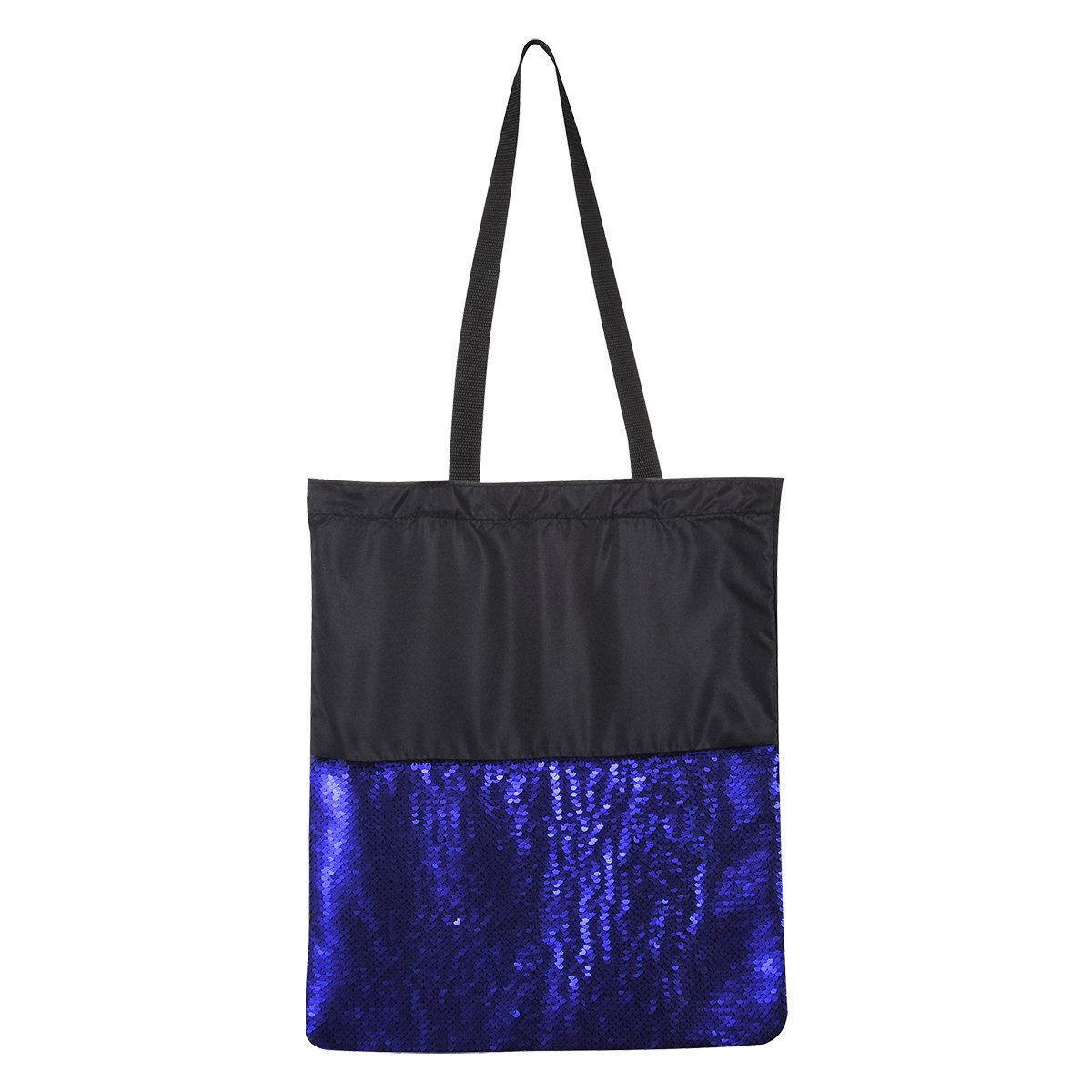 sequin tote bag