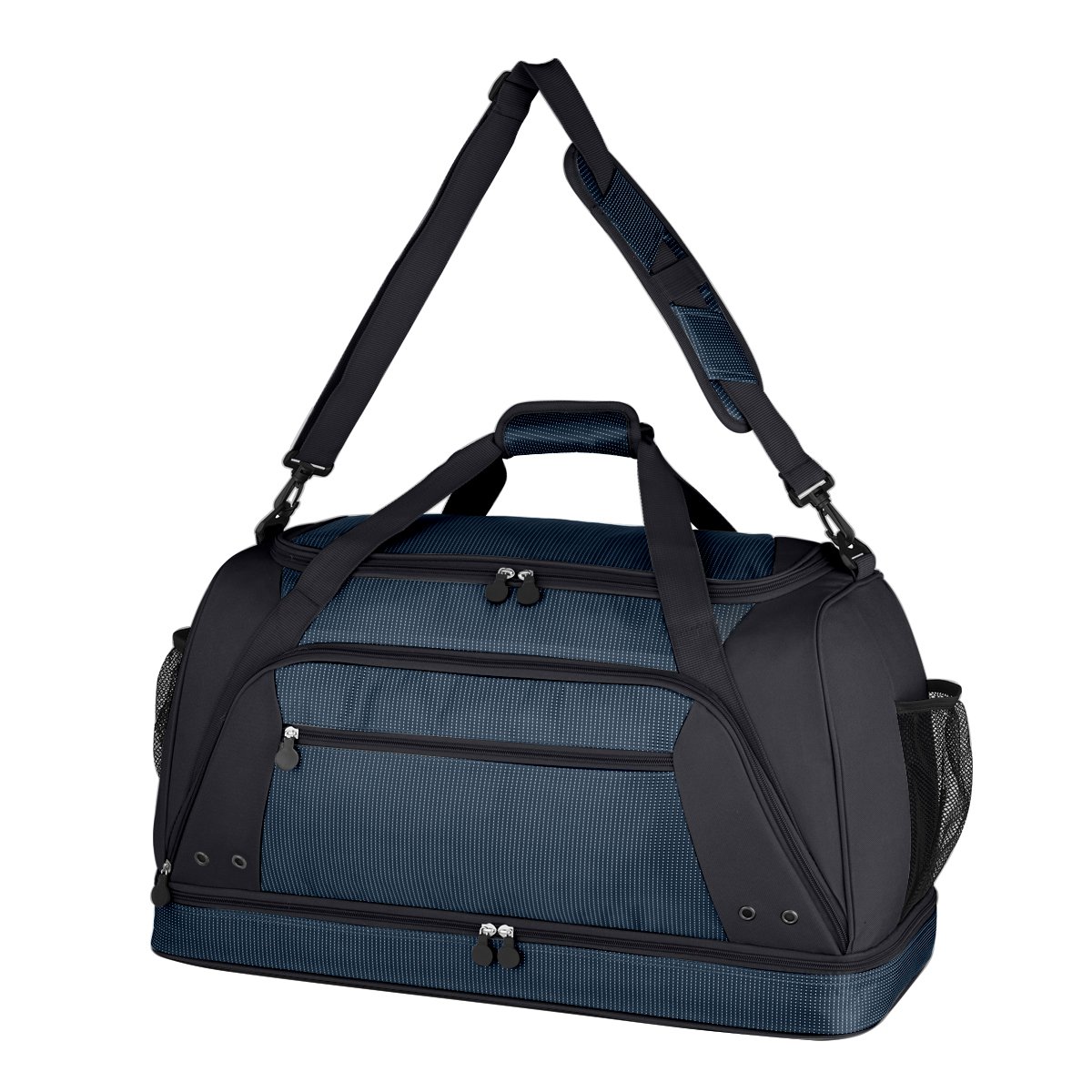 drop bottom duffel bag