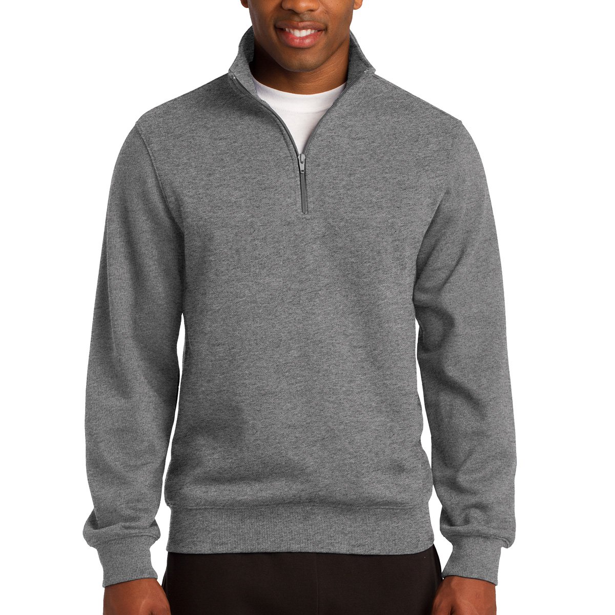 2XLT Graphite Heather Sport-Tek Mens Tall 1//4-Zip Sweatshirt